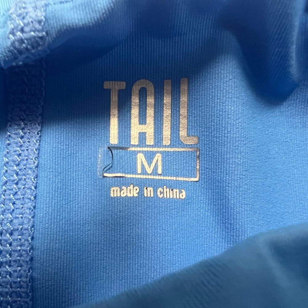 Blue tennis skirt